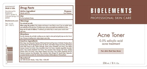 Acne TonerBiolements 포장