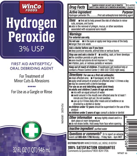 Hydrogen Peroxide3 Percent 포장