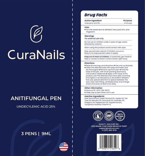 CuraNails Antifungal Pen 포장