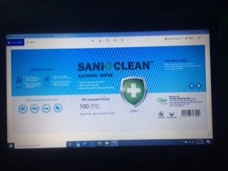 SaniClean 포장