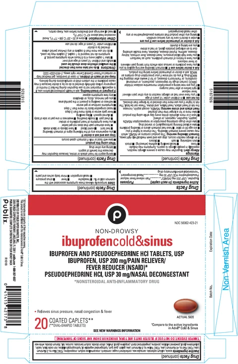 Ibuprofen and Pseudoephedrine Hydrochloride 포장