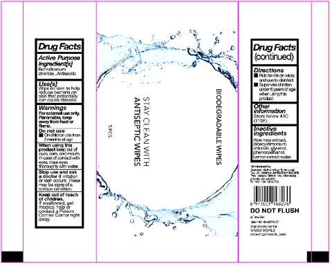 antiseptic wipes packaging