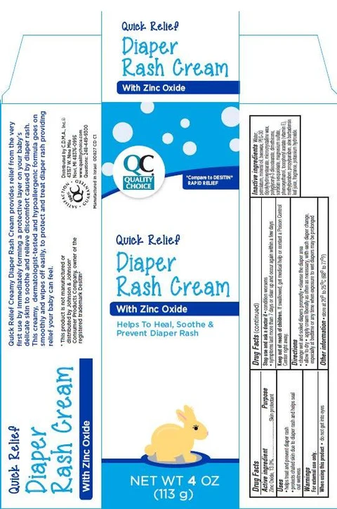 Quality Choice Quick Relief Diaper Rash 포장