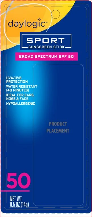 Sport Sunscreen SPF 50Daylogic packaging