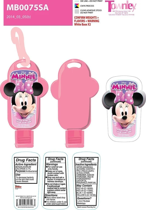 Berry Scented Hand SanitizerMinnie 포장