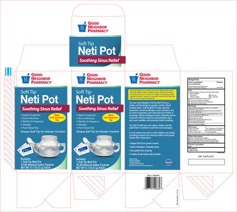 Soft Tip Neti Pot Soothing Sinus ReliefGood Neighbor 포장