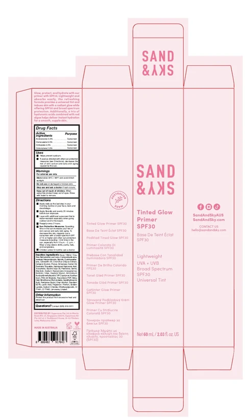 SAND AND SKY TINTED GLOW PRIMER SPF30 포장