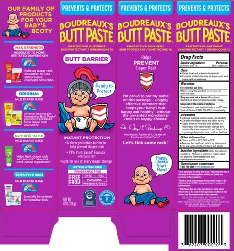 Boudreauxs Butt Barrier packaging