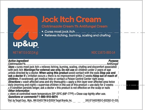 Target Jock Itch packaging