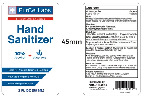 Hand sanitizer packaging