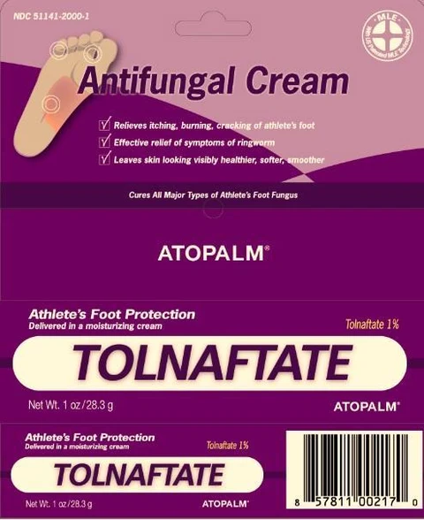 ATOPALM TOLNAFTATE ANTIFUNGAL 포장