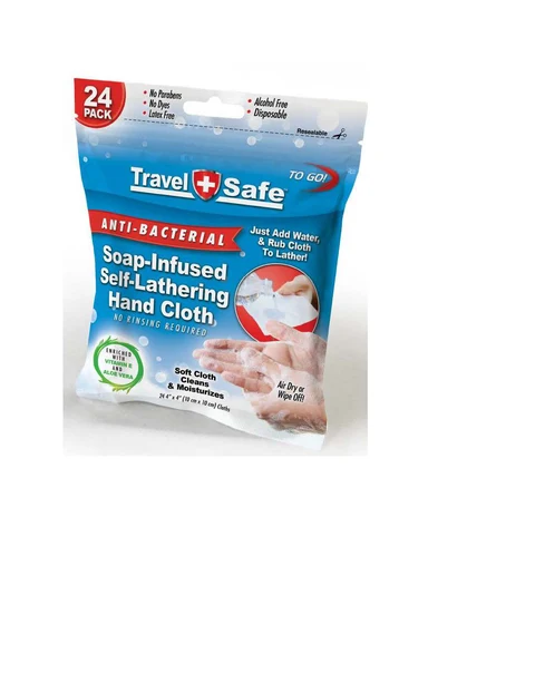 Antibacterial Hand Wipes 포장