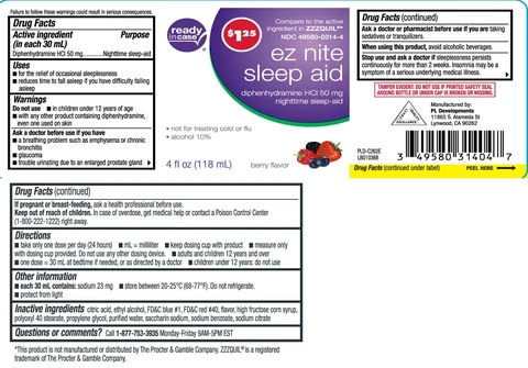 Sleep AidNightTime 포장