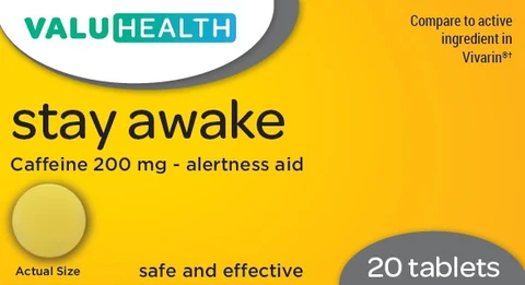 Stay Awake packaging