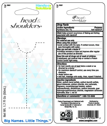 Head and Shoulders Classic Clean Dandruff packaging