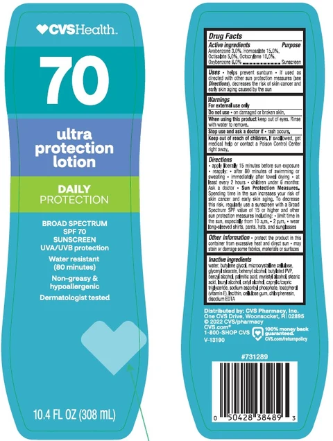 CVS HealthSPF 70 Sun 포장