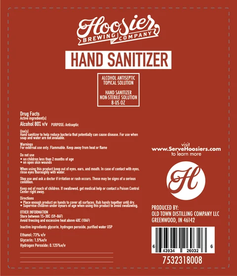 Hoosier Sanitizer 포장