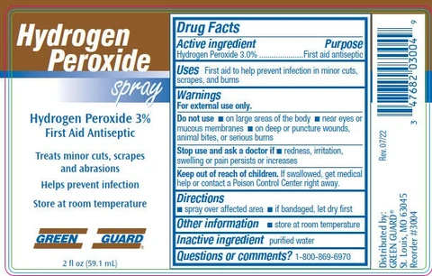 Hydrogen Peroxide 포장