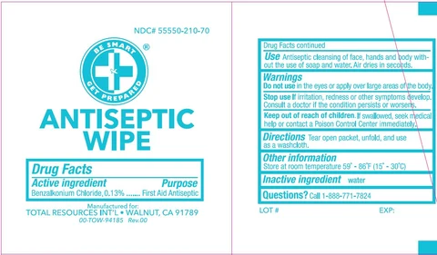 Antiseptic Wipe 포장