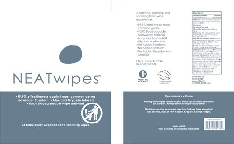 Hand Sanitizing Wipe packaging