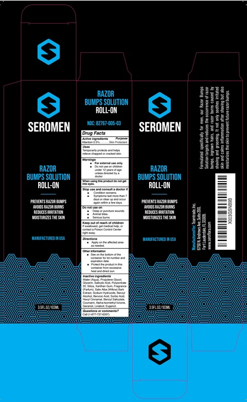SEROMEN RAZOR BUMPS 포장
