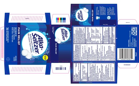 Alka-Seltzer Pain Relief 포장