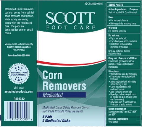 Scott Clear Corn Removers 포장