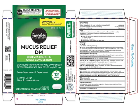 MUCUS RELIEF DM packaging
