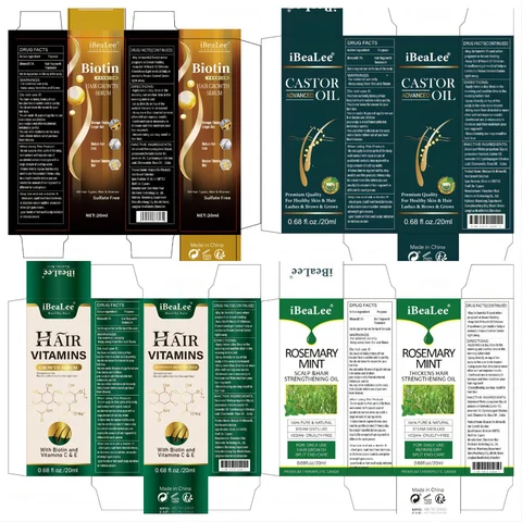 iBeaLee 5% MinoxidiL Hair Growth Solution packaging
