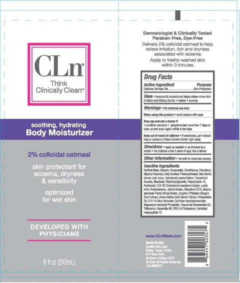 CLn Body Moisturizer packaging