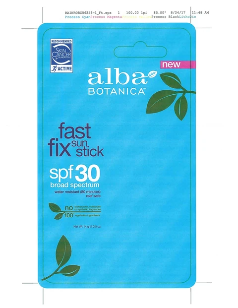 AL0038400 Alba Botanica Fast Fix Sun SPF30 포장