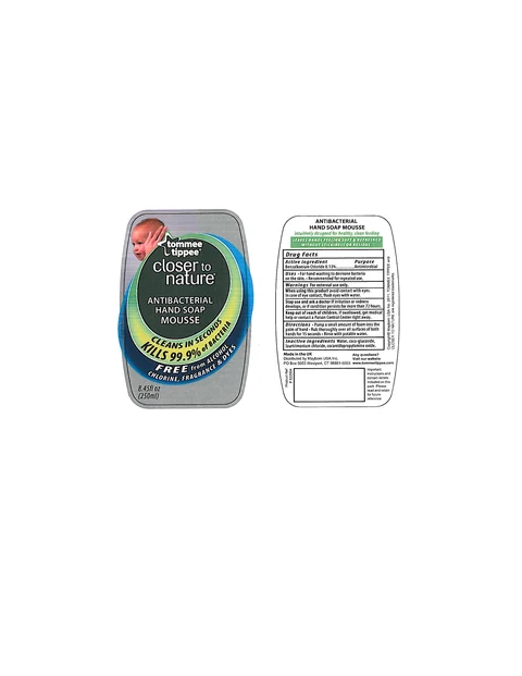 Antibacterial Hand Mousse 포장