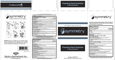 Symmetry Foaming Hand Sanitizer 포장