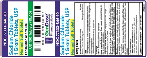 SODIUM CHLORIDE 1 GRAM 포장