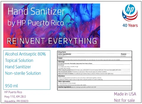 Hand Sanitizer packaging
