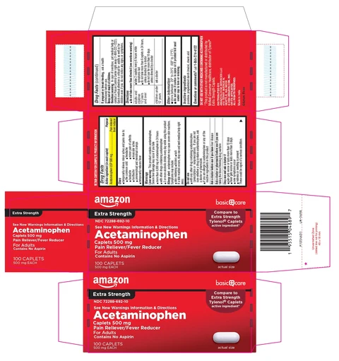 PACKAGE LABEL-PRINCIPAL DISPLAY PANEL 500 mg (100 Caplets Bottle)