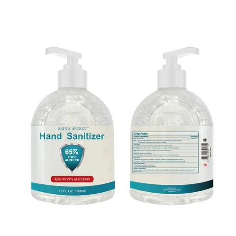 Hand Sanitizer packaging
