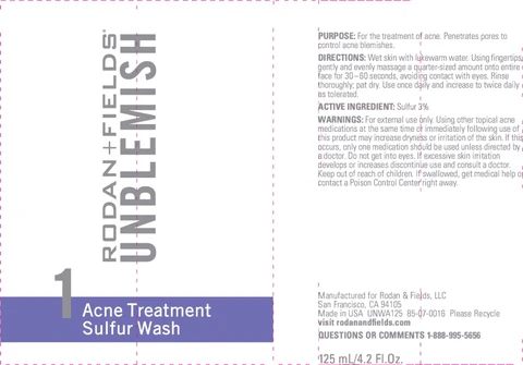 Rodan Fields UNBLEMISH Regimen for Acne, Blemishes and Breakouts packaging