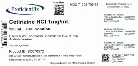 Childrens Cetirizine HydrochlorideSugar Free Grape packaging