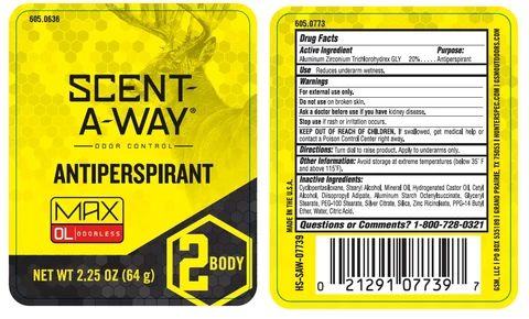 Scent-A-Way Odor Control Max 포장