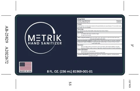 Hand Sanitizer packaging