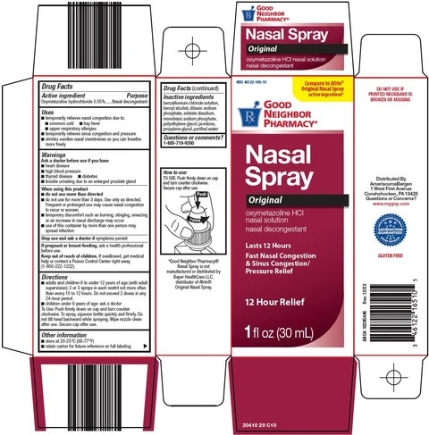 good neighbor pharmacy nasal packaging