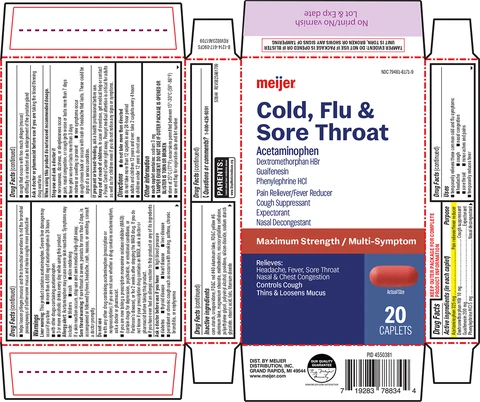 Cold, Flu and Sore Throat 포장