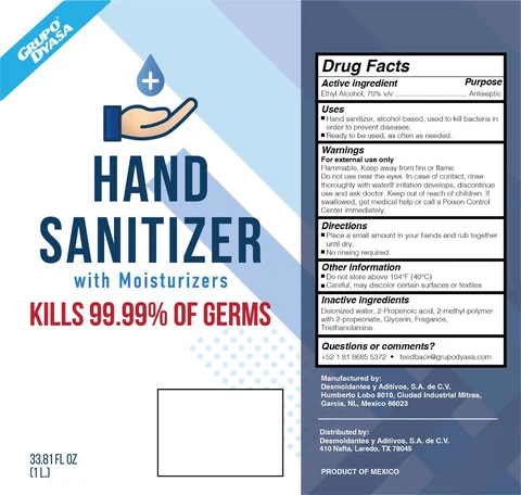 Hand Sanitizer packaging