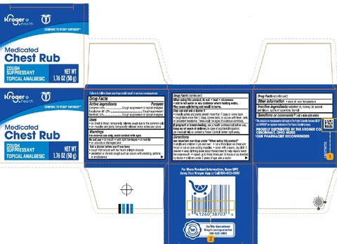 Chest Rub packaging