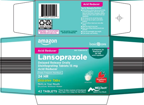 basic care lansoprazole 포장