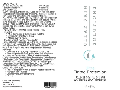 Ultra Tinted Protection 포장