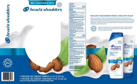 Head and Shoulders Dry Scalp Care Dual Pack packaging