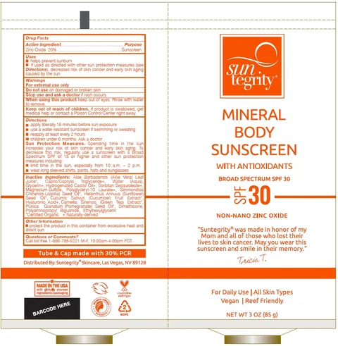 MINERAL BODY SUNSCREEN UNSCENTED 포장