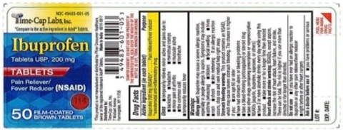 601R-Timely-Ibuprofen Tablet-50s-Label
